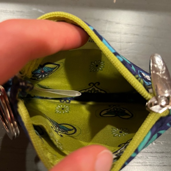 Marie Lifestyle Collection Floral Card Coin Pouch - Picture 6 of 9